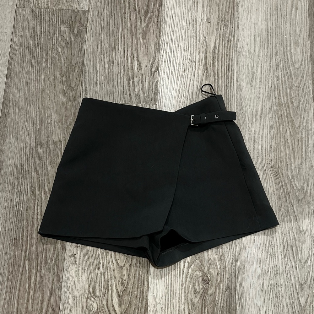 Gray Mini Skort from Zara